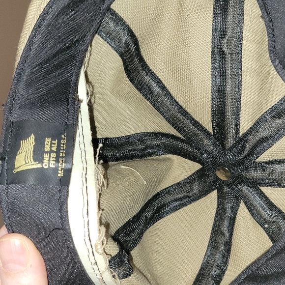 Beige Denim Paperboy Cap - Picture 5 of 5